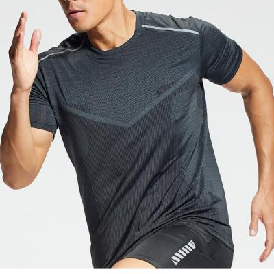 China 2021 Summer New Sale Men's Gym Wear Shirt Quick-Dry Breathable FitnessT Shirts QUICK DRY For Men for sale