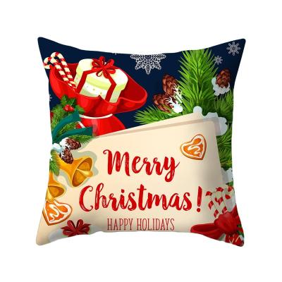 China Merry Christmas Pillow Car Neck Pillow Folded Easy Clean Decorative Polyester Fiber Rests Home Decor for sale