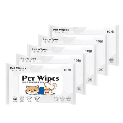 China Sustainable Wholesale Cleaning Wipes Household Epa Wet Wipes Non-alcohol Alcohol Cleaning Pet Wet Wipes for sale