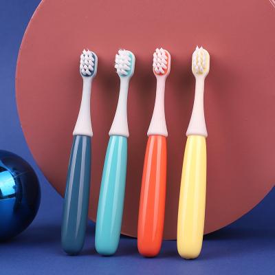 China Wholesale 1-3 Years Old Little Kids Home Baby Soft Toothbrush for sale