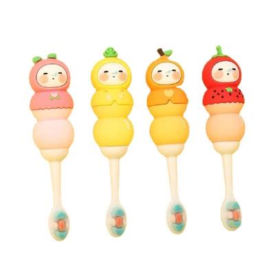 China Travel PVC Box Package Cartoon Home Sugar Coated Hawthorn Berry Kids Fancy Toothbrush Gently for sale