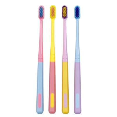 China Macaron Candy Color Summer Ice Cream Home Head Small Soft Nylon Adult Toothbrush for sale