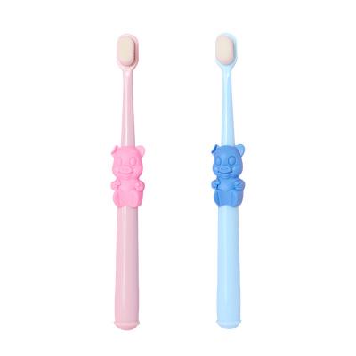 China Home high quality popular style natural bristle toothbrush for kids for sale