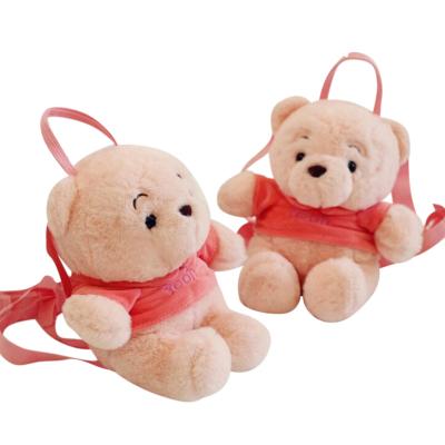 China Lovely Design Kids Hairy Girls Toddlers Girl Teddy Bear Shaped Shoulder Bag Cross - Body Wallet Messenger Bags Handbag for sale