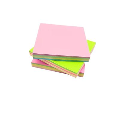 China Factory Direct Selling Self Adhesive Custom Sticky Note Pad Sticky Notepad Set For Office Supplies for sale