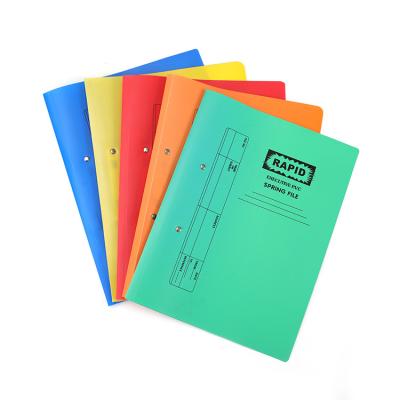 China Office School Stationery Factory Direct Sales Large Capacity Simple Folder For Easy Storage Wavy Frosted Documents Folder for sale