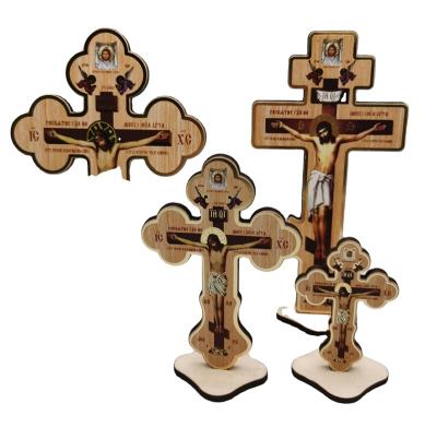 China Custom cross religious hotel and resort ornaments and basic religious crafts prayer ornaments. for sale