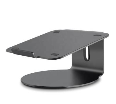 China MacBook Pro 11-17 inch Metal Laptop Stand Elevating Base 360 ​​Rotation Aluminum Tablet Cooling Stand for sale