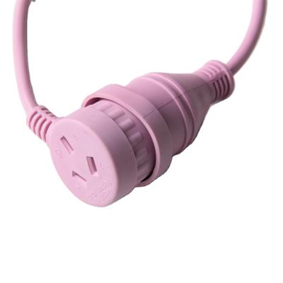 China Industrial Australia to American Grounding 3pin Power Plug Adapter for sale