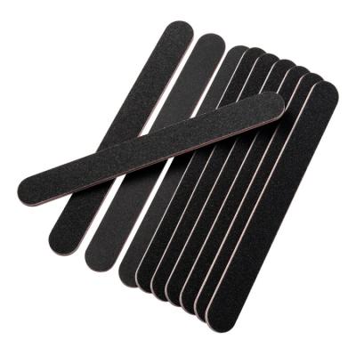 China Eco - Friendly Wholesale Black Professional Manicure Tools Nail Files for sale