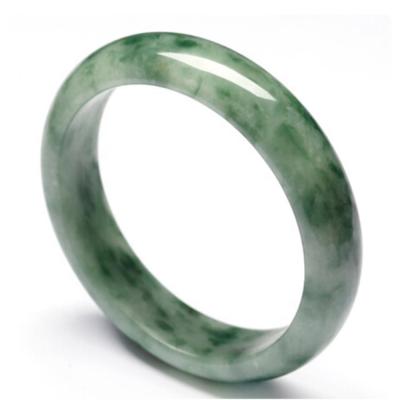 China The Beautiful Exquisite Natural Malaysia Green Environmental Jade Bracelet Myanmar Bangle for sale