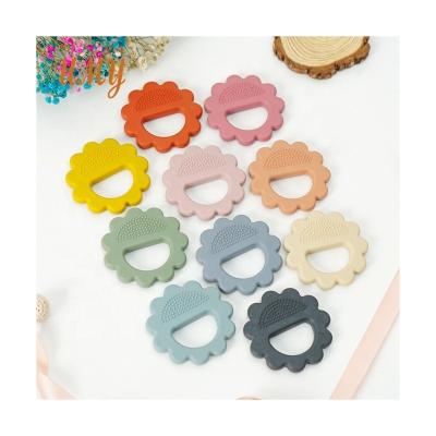 China Toy Wholesale Amazon Hot Food Grade Soft Silicone Summer Baby Teether Kids Toddler Toys for sale