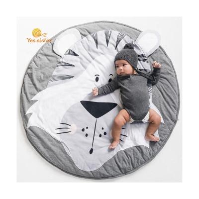 China Educational Toy Custom New Born Padded Eco Baby Gym Activity Blanket Soft Non-Toxic Play Mat for sale