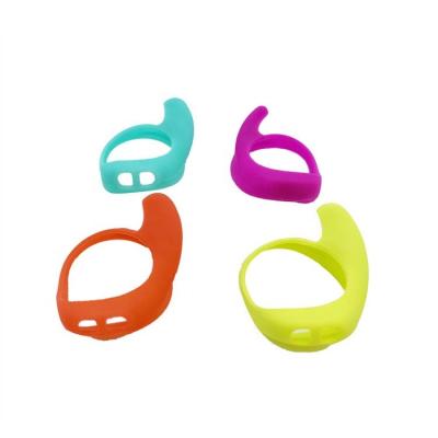 China Wholesale custom made soft eco-friendly Lexing anti slip silicone anti lost earhooks ear hooks bluetooth earphone for sale