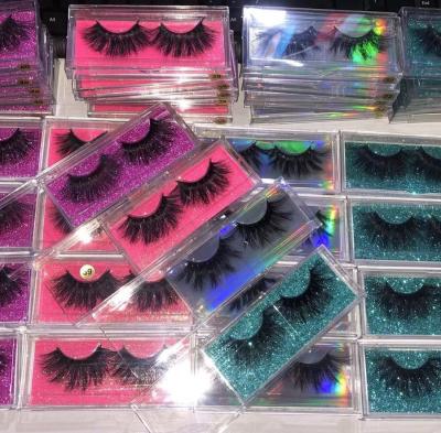 China Wholesale Material Cruelty Free 6d Mink Eyelashes Private Label Eyelash With Custom Eyelash Packaging for sale