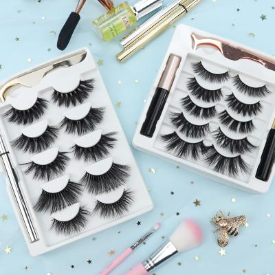 China Best Selling Fake Real 25MM Faux Material Mink Fur Lashes For Beauty Mink Eyelashes Private Label Charming 100% for sale