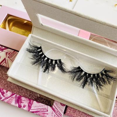 China Material Wholesale Full Strip Lashes Custom Eyelash Custom Box Natural Faux 6D Mink Synthetic Silk Eyelashes Vendor for sale