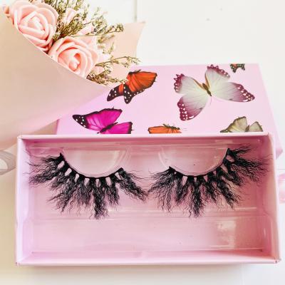 China 2021 New Design 25mm 3D False Eyelashes Private Label Mink Silk Logo Vendor Customized Boxes Material Copy for sale