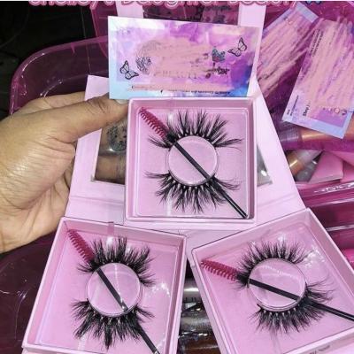 China Wholesale world material stretching hand made private label baby hair eyelashes with own brand for sale