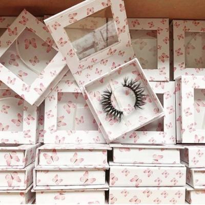 China Natural Strip Lash Baby Hair Eyelashes Hand Made Eyelashes Baby Fur Wholesale Long Hair Materials for sale