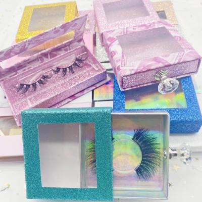 China Handmade Hot Sale Products Customized Printed Paper Boxes For Eyelash Eyelash Packaging Paper Box for sale