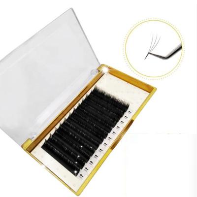 China Natural Soft Private Label Fake Eye Soft Handmade Lashes Mix Since C D Volume 0.07MM Loop 0.07MM Faux Mink Individual Eyelash Extension Tray for sale