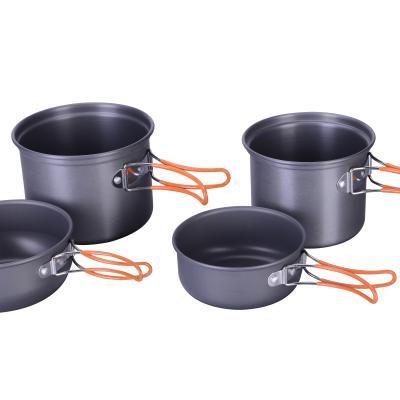 China Bulin BL200-C17 Foldable Cookware camping set use for driving travel cookware set camping kitchen set cookware for sale