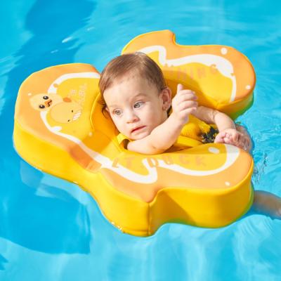 China Baby Learn Swimming Products Wholesale New Design Mom and Swim Pool Floats Transparent Inflatable Baby Float Ring Swimming Seashore for sale