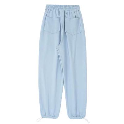 China High-waisted loose and slim, casual and supple wide-leg pants breathable elastic pants for sale