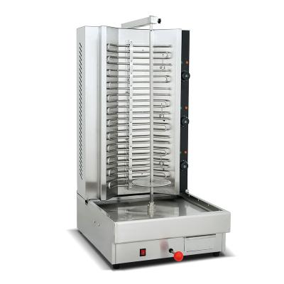 China Auto Rotate Commercial Gas Doner Kebab/Small Doner Kebab Machine/gasRotary Grill Machine Shawarma Machine for sale