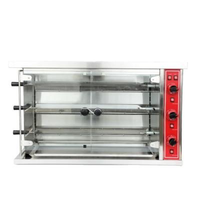 China Hot Selling High Efficinency Chicken Rotisserie Gas Machine Rotisserie Oven For Sale for sale