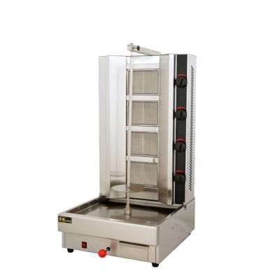 China High Efficency 4 Burner Commercial Gas Shawarma Machine High Quality Kebab Machine For Sale for sale