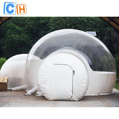 China Inflatable Tent 4m x 4m Camping New Transparent Tent Bubble Inflatable Bubble Tent for sale