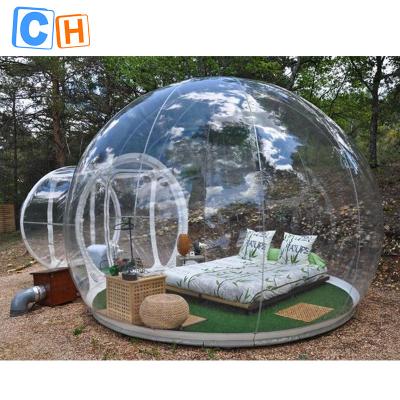 China Outdoor Lights Inflatable Tent Bubble For Camping Or Advertising Inflatable Bubble Tent for sale