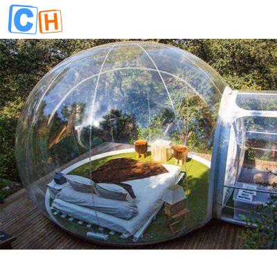 China Crystal bubble tent inflatable bubble dome tent transparent tent for sale