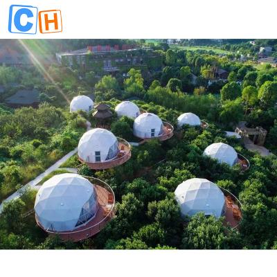 Cina 2022 Event Dome Tent Philippines Geodesic Dome Igloo House Tent Dome Tent With Bathroom in vendita