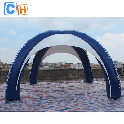 China Customized color and size trade show huge tent 5x5 meter inflatable advertising tent à venda