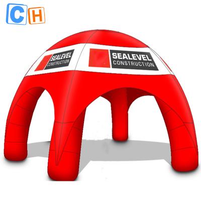 China Custom size and logo inflatable tent advertising canopy tents pneumatic advertising tents zu verkaufen