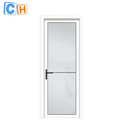 Cina Durable soundproof aluminium frame glass door home interior glass doors strong shatterproof glass doors in vendita