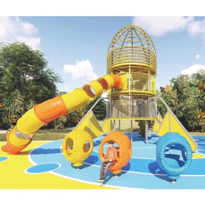 China Eco-friengly Public Kindergarten Outdoor Playground Climbing Modular Slide Price for sale