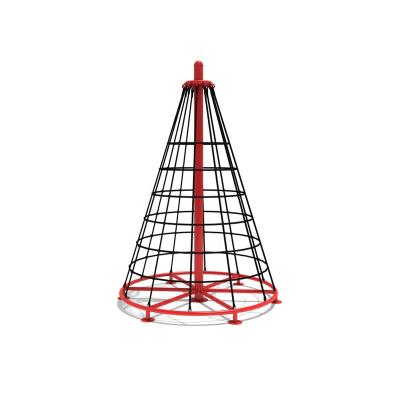 China Fashion Design 3+ Outdoor Playground Equipment With Climbing Rope Net Structure For Park for sale