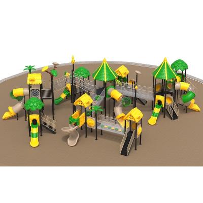 China Newest 3+ Kids Plastic Outdoor Playground Slide For Sale for sale