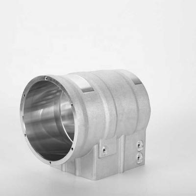 China Elevator Traction Motor Customized ADC12 A380 Aluminum Alloy Die Cast Motor Housing For Elevator Traction for sale