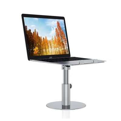 China Wholesale Adjustable Ergonomic Height Adjustable Mac Laptop Tablet Rotate Notebook Riser Stand for Office for sale