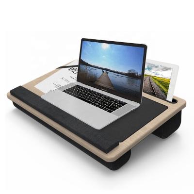 China Lap Desk Laptop Stand Lazy Knee Cushion Extendable Laptop Desk with Mouse Pad for Couch for sale