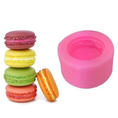 China Stocked Stereo Handmade Jelly Chocolate Molds Cake Decoration 3D Mold Macaron Style Silicone Mold DIY Soap Candle Loaves Fondant Mold for sale