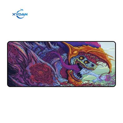 China Custom Logo Printed Large Rubber Gaming Anime Mouse Pads 900*400*3mm OEM Acceptance for sale