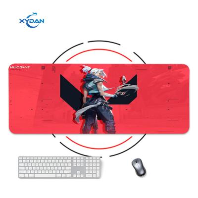 China Customize 3 Days Non-slip Custom Anime Gaming Valorant Mouse Pad For Laptops Keyboard Mouse for sale