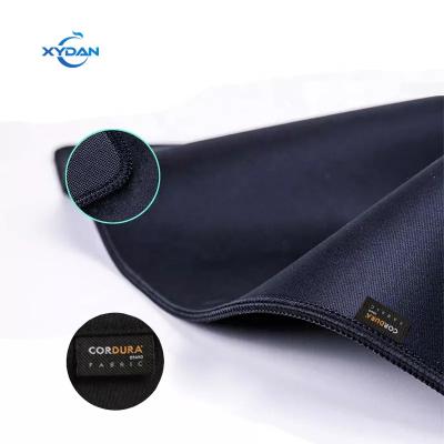 Κίνα 800*300*4mm Custom Waterproof Cordura Fabric Mouse Pad με υφασμένο σήμα υφαντικής σήμανσης προς πώληση