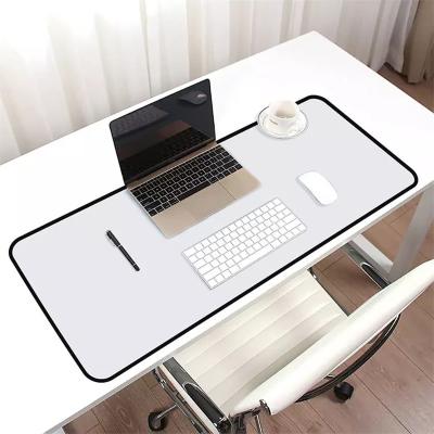 Cina Rubber antigraffi lunghi bianchi Sublimazione scrivania tastiera Mousepad Mat per ufficio in vendita